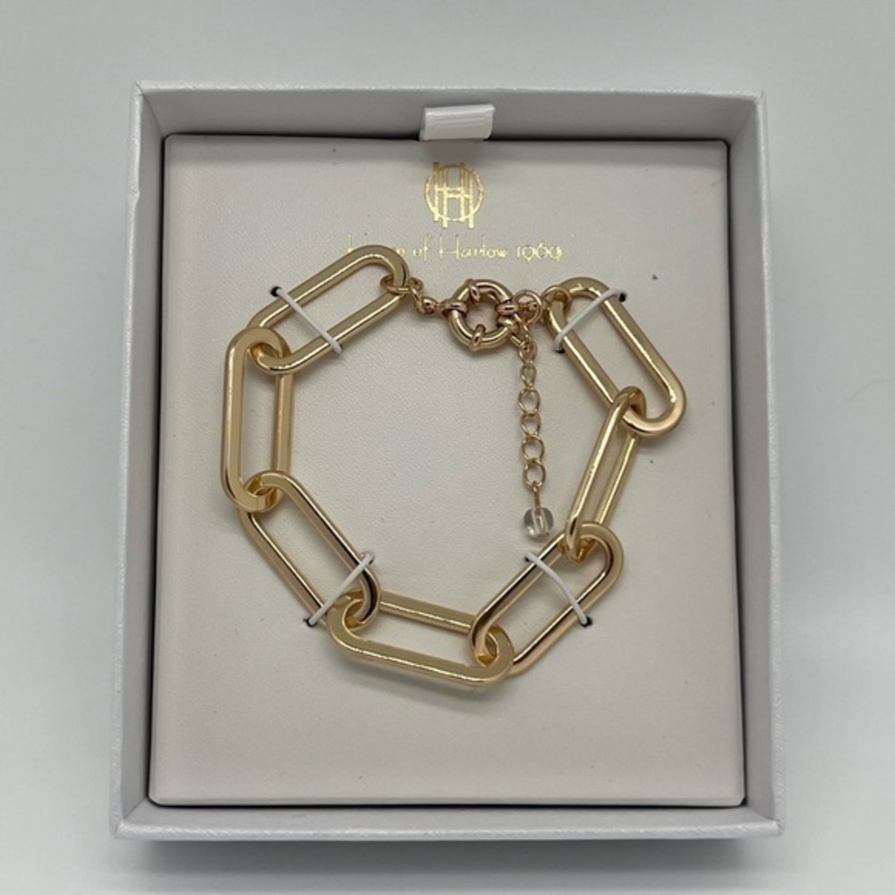 House of Harlow 1960 Large Chain Link bracelet